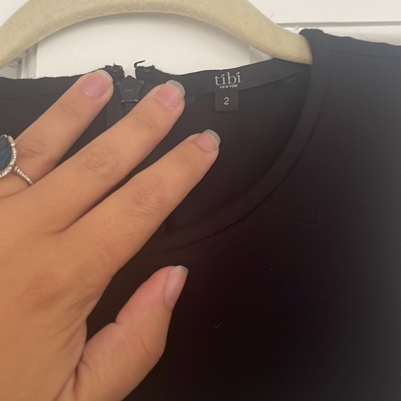 Tibi Houndstooth Peplum Top - Picture 6 of 8